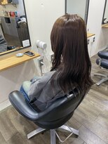 ココロヘアー ウィル 半田山店(Cocolo hair Will) ゆるふわレイヤー×艶髪ベージュ