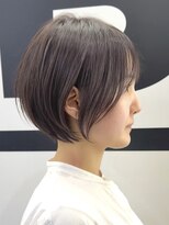 ブレス ヘアデザイン(BLESS hair design)&nbsp;静岡駅ハンサムショートボブショートカット顔周りレイヤーカット
