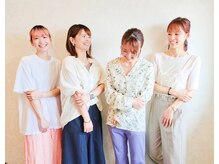 完全マンツーマン制で1人のスタイリストがカウンセリング~お仕上げまで担当します♪