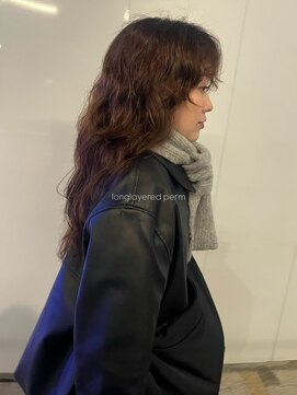 ペピンバイメルシー(pepin by merci.) ＊ ロングレイヤードパーマ