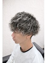 アストロ(ASTRO)&nbsp;シルバーメッシュ×ツイスパ｜立体感ヘア