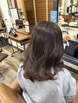 ウェルズ グランデ 田原本店(Well's GRANDE)&nbsp;透明感あふれるショコラブラウンで魅せる艶髪