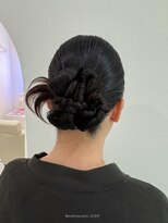 イルゴップ(ILGOP)&nbsp;《結婚式参列前/イベント前ヘアセット》カチモリ・タイトヘア