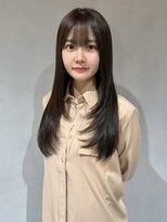 カルマ(KARMA) 艶感ストレートロング×顔まわりレイヤー