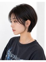 ウィールール 札幌店(WE RULE)&nbsp;20代30代/小顔丸みショート/顔まわりカット