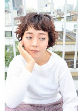 ナツヤ(NATSUYA) くせ毛風カールショートボブ