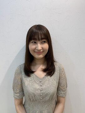 エレメント(element) ツヤ感溢れる☆フェミニン ワンカール ミディ