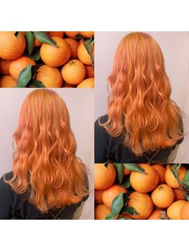 シェリエ(Cherie) オレンジカラー/ビタミンオレンジ/アプリコットオレンジ