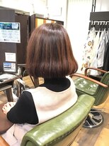 美容室 エス 加賀野店(es) 動きのあるワンカールボブ