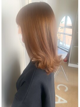 ケアウメダ(CARE UMEDA) 【CAREUMEDA】アプリコットベージュ　透明感