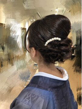 インデックスヘア リブゴーシュ スパ 両国 季節行事でのお母様ヘアセット・訪問着