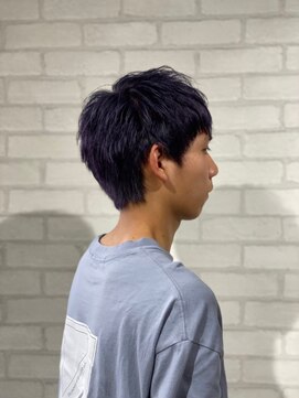 ビス ヘア アンド ビューティー 西新井店(Vis Hair＆Beauty) メンズ/カット/ブリーチ/ハイトーンカラー/センターパート