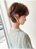 大人可愛い 20代30代 ショートボブ マッシュショート