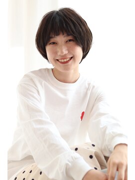 シロフ シンジュク(shirof shinjuku) カジュアル巻きxショートxクセ毛風xナチュラル