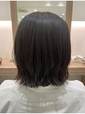 切りっぱなしボブ