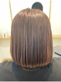 白髪ぼかし♪ミルクティーピンク