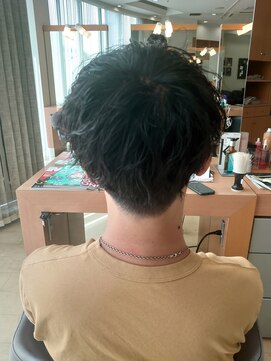 シャンプーボーイ 佐世保駅前店(SHAMPOO BOY) マッシュ☆ウェーブパーマ