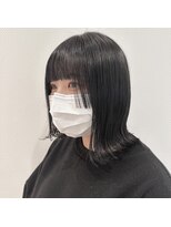 マイラグーン(MY LAGOON)&nbsp;髪質改善・韓国・ショート・ベージュハイライトインナーカラー