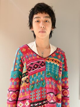 サル 代官山(SAL) 【SAL】しばらく戻れないショートバングくせ毛ウルフ＊菅原誠＊