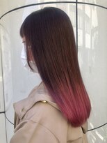 ノエル(NOEL) グラデーションカラー ／ピンク／春カラー