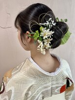 オブジェ(OBJET) 卒業式、袴ヘアセット