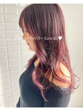 ベルフェミンクレイル(Belle femin CLAIRE) red purple★masami style