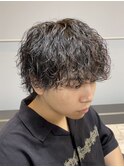 新潟メンズパーマ 新潟波巻き 新潟波巻きパーマ