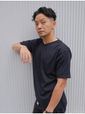 メリハリ抜群!大人のデザインパーマ