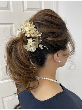 サロンドノア(Salon de NoA) ヘアセット×結婚式