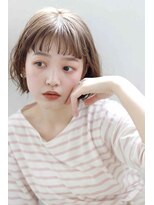 テラス 箕面萱野(Terrace)&nbsp;大人可愛い20代30代40代50代小顔ウルフレイヤーボブ丸みショート