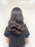【mayu指名】艶Color(イルミナ)+前髪Cut+潤いTreatment(ロング料金無)