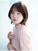 簡単楽ちん!丸顔さんおすすめくびれボブ*ボブカット*ボブヘア