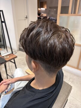 ヘアーサロン フーガ 春日部店(HAIR SALON fuuga) ブリーチなし！ブラウンカラー×アップバング