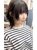ザ キャンバス ミヤザキツネヒサ(THE CANVAS 宮崎恒久) レイヤーボブ ウルフカット くびれヘア basi