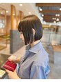 ウィズ 松戸店(Wiz) シンプルなセットで終われるトレンドのプツっとボブ!【松戸】