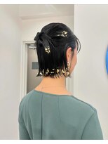 ケプカ(KEPKA)&nbsp;ボブ　ハーフアップカチモリ