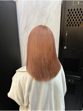 ヴァイス 渋谷店(VAICE) 《ミディアムヘア×ピンクベージュ》