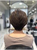 ふんわりミセスショート