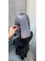 インク 渋谷(INK.)&nbsp;艶々ブルーラベンダーシルバー