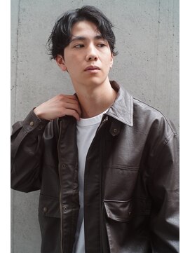 レジュアル(RESSUAL) センターパートこなれパーマ