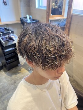 メルティエ(Mertie) 波巻きパーマ【メンズカット・メンズパーマ・錦糸町】