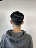 men's短髪フェード