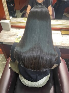 オリン 吉祥寺(orin) 【大人女性に人気】美髪矯正ロング×ワンカール 【髪質改善】