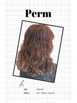 ザビー(The B.) パーマ