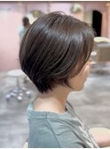 Foggy beige × ショートボブ*.°