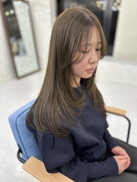 エミン(emyn) オリーブグレージュ/シャギーレイヤー/イメチェン/前髪/髪質改善