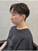 センターパートニュアンスパーマルーズパーマラフパーマ群馬太田