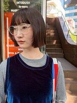 イーノ(ENO)&nbsp;layer bob × olive brown