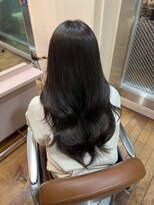 アクシス 栄店(`AXIS)&nbsp;森崎ワンホンレイヤー/ミルクティーブロンド/ダークブルー/栄