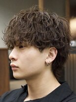 ノードオム 栄(NODE HOMME)&nbsp;波巻きスパイラル栄レイヤーマッシュスタイル